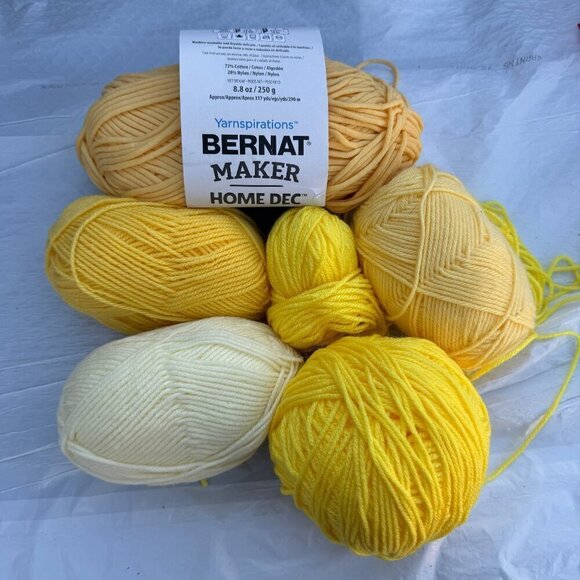 🛒 $10 - Yarn Bundle - Yellow assorted types #311 - Picture 1 of 4